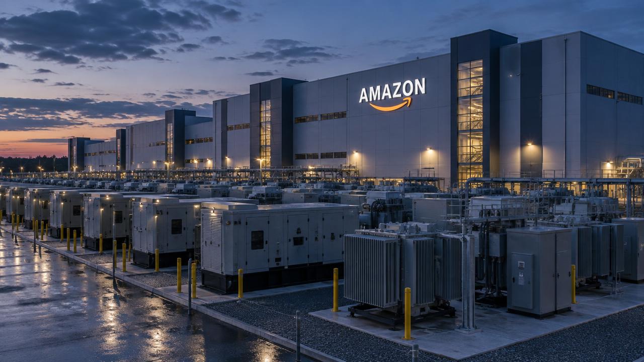 Amazon – Amazon kauft sich Strom auf Jahre: Warum AWS jetzt Generatoren hortet
