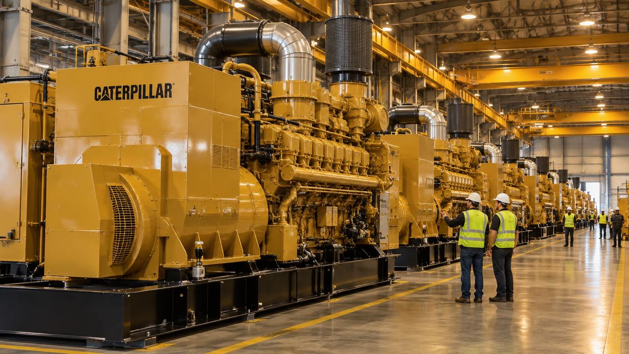 Caterpillar – Caterpillar verdient am Strom der KI: 72 Milliarden Dollar Auftragsbestand bis 2030