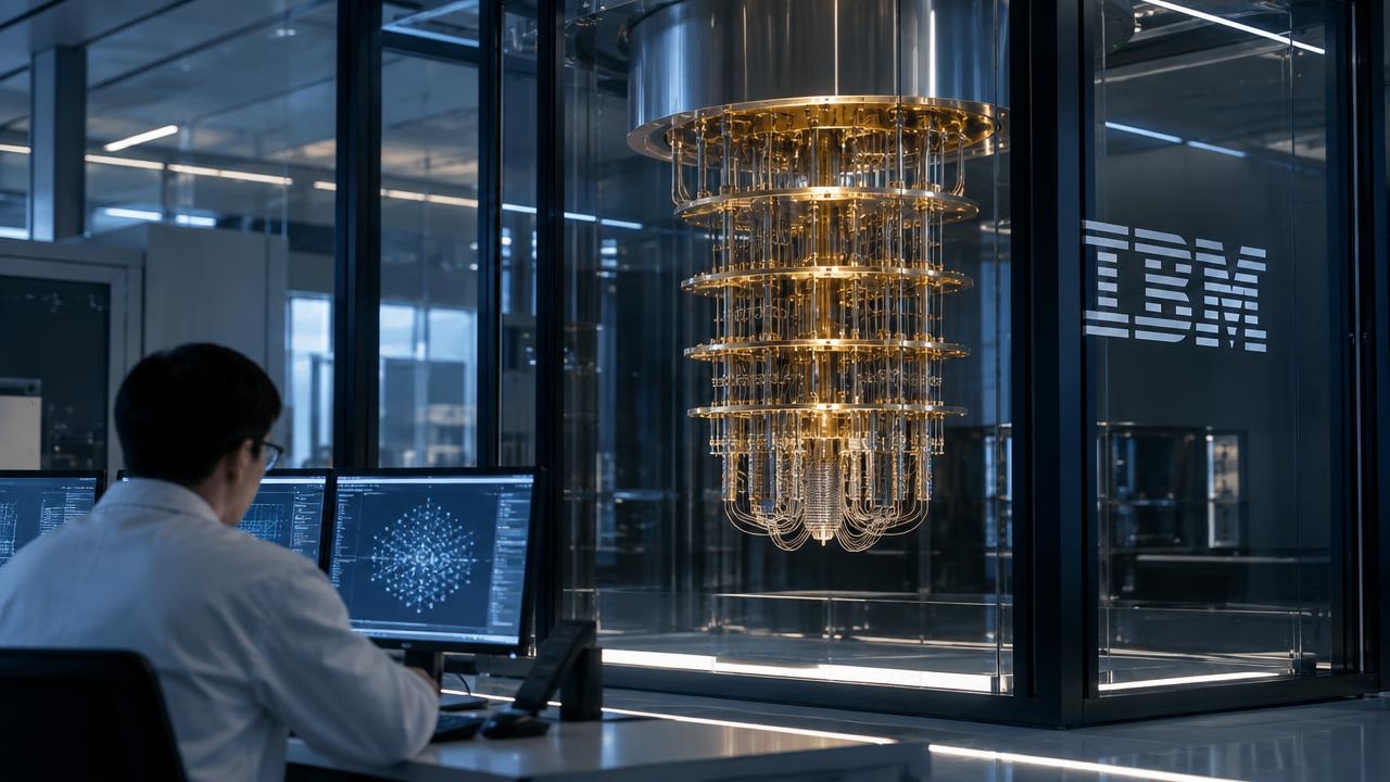 IBM Quantenrechner im Forschungslabor